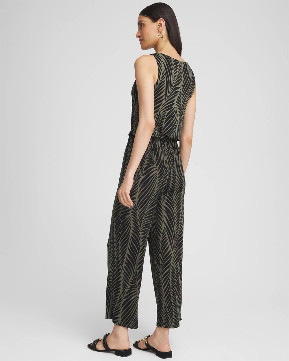 TIE WAIST STRAPLESS JUMPSUIT JUST COASTING main image 0